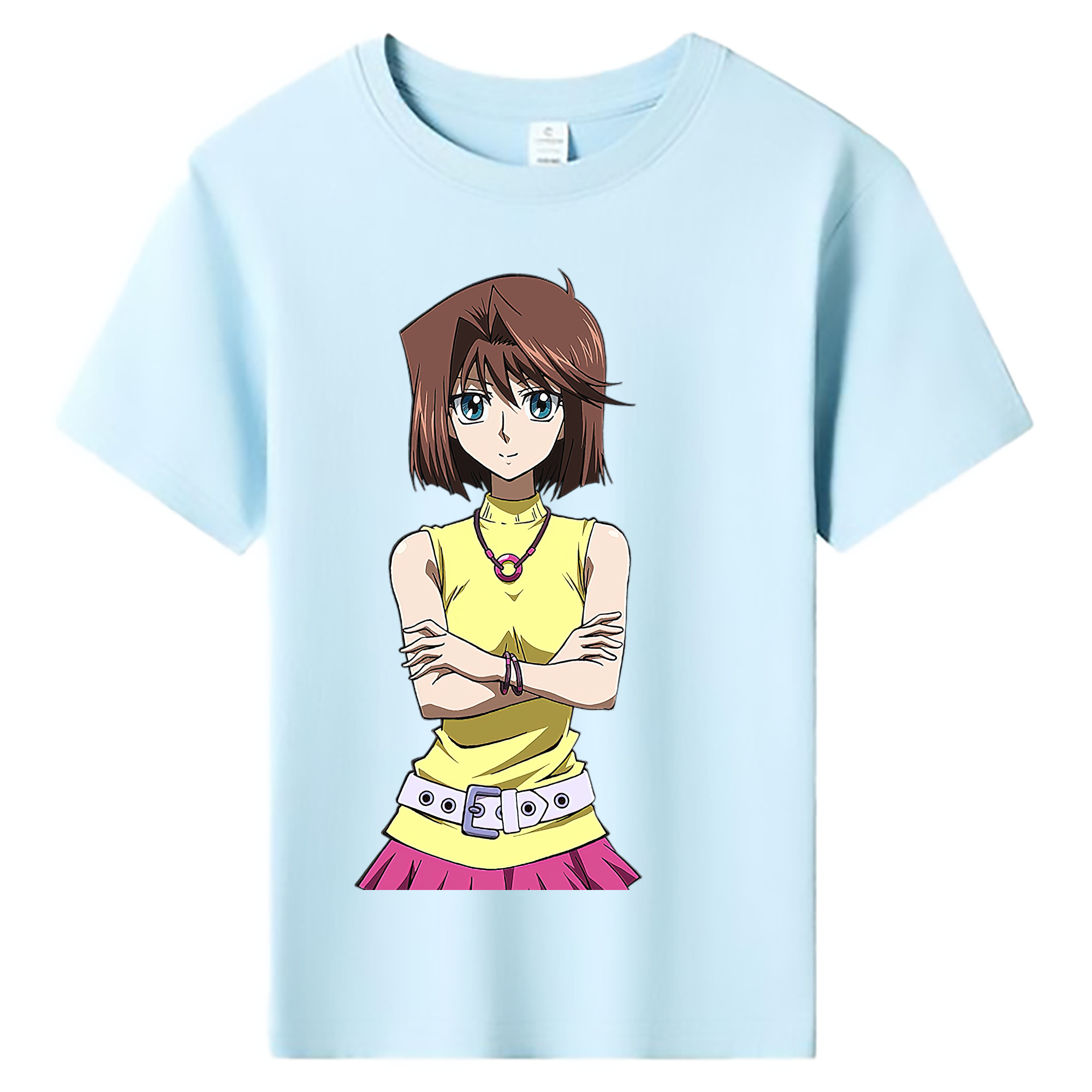 （画像用） 遊☆戯☆王 Yu-Gi-Oh! 綿100％キッズTシャツ（フロントプリント）